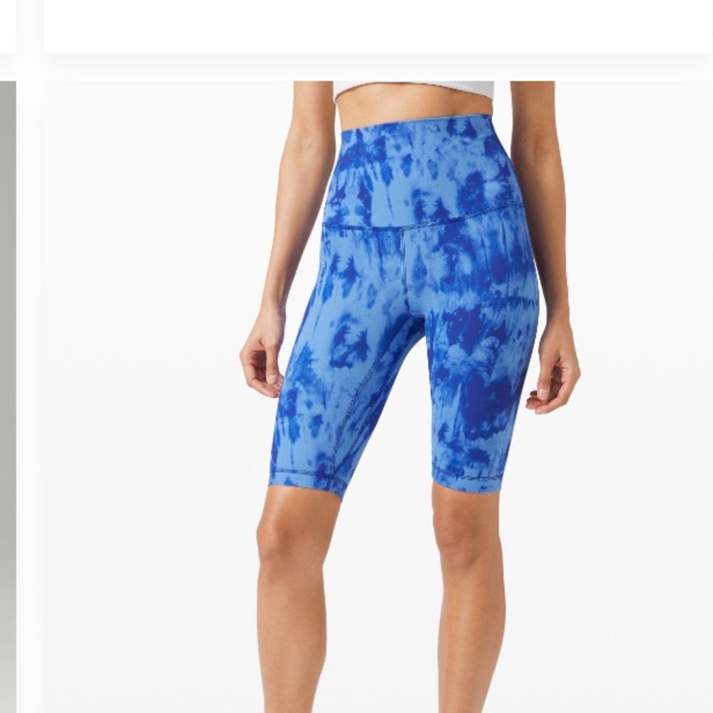 Lululemon ultra high rise align biker short 10"